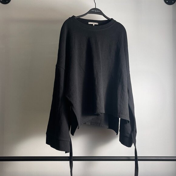 OAK + FORT Tops - Oak and Fort crop pull over size OS